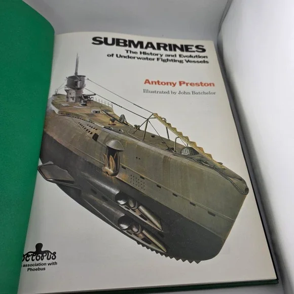 Submarines History and Evolution of Underwater Fighting Vessels Antony Preston - Picture 7 of 12